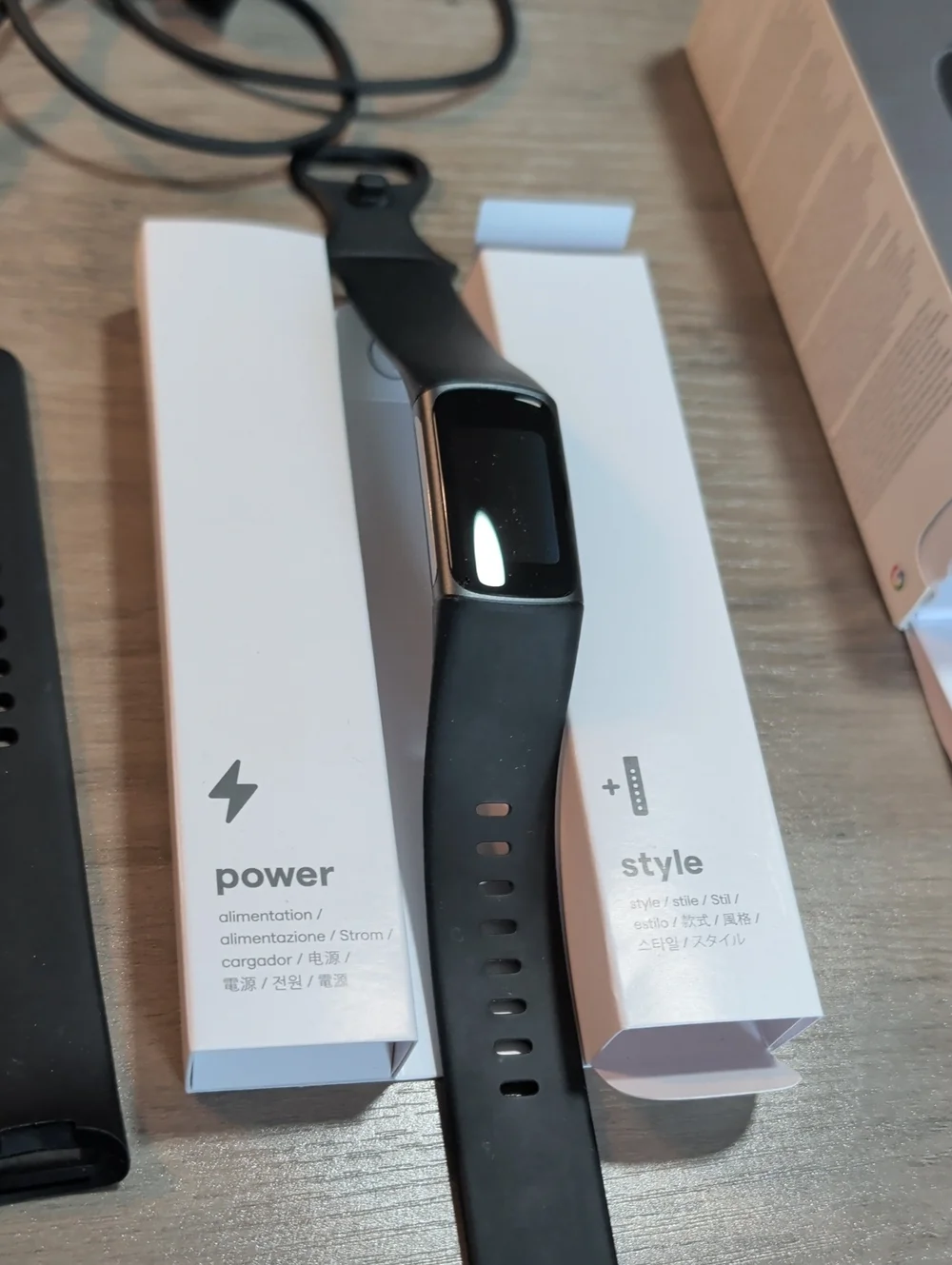 Rarely Used Fitbit Charge 5 Fitness Tracker In Box